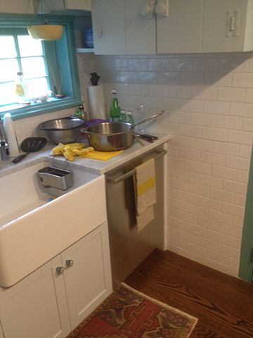 After—view of sink